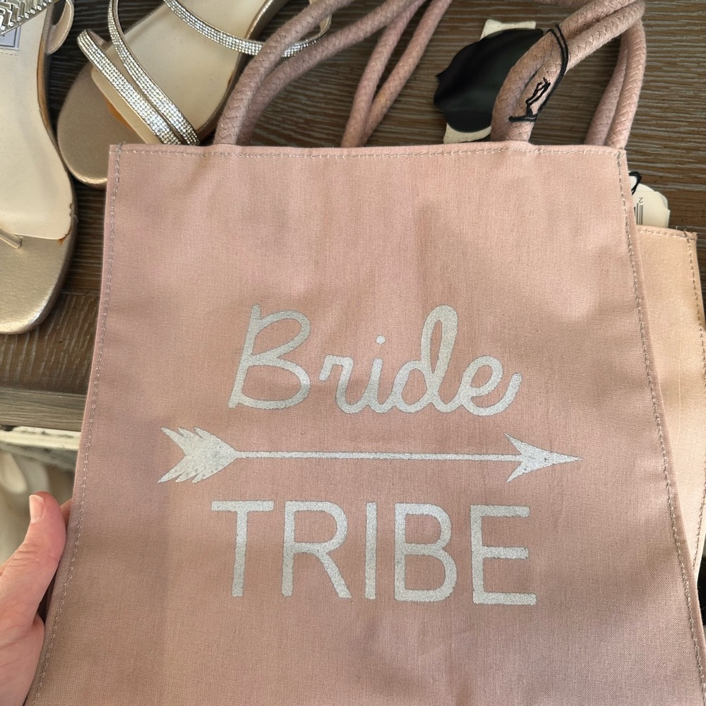 Bride Tribe Pink Tote Bag